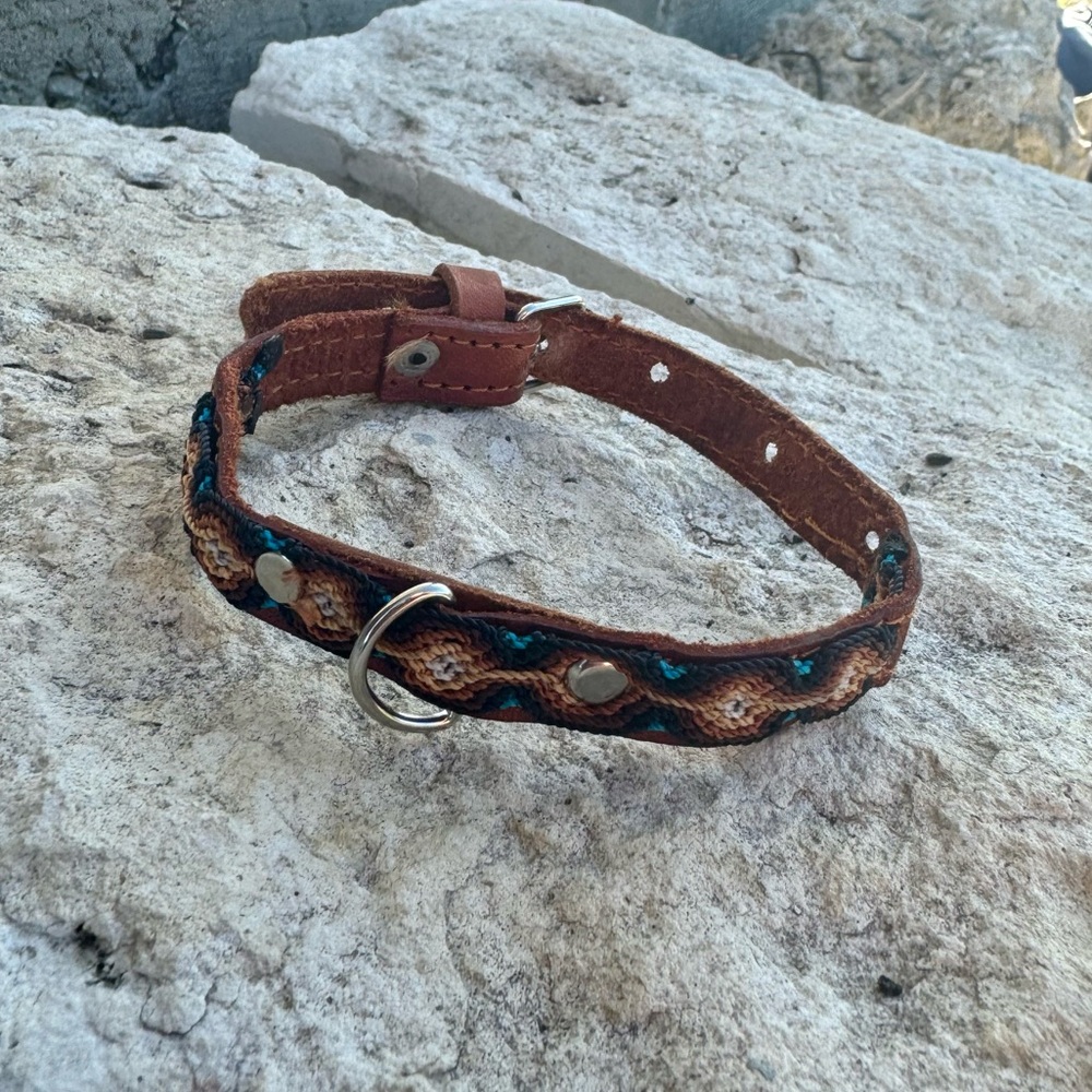 Artisan Leather Dog Collar